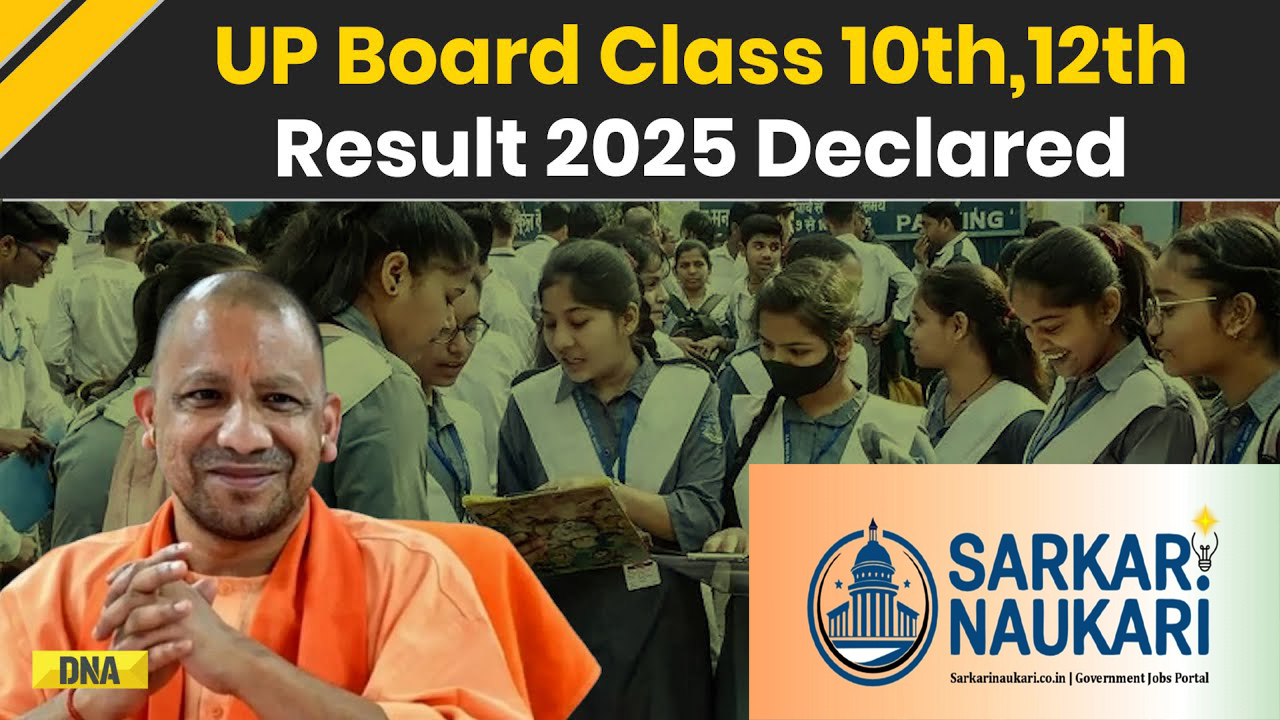 UP Board Class 10th, 12th Result 2025 Declared